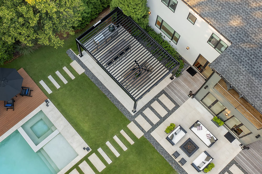 aerial-view-zenco-motorized-pergola