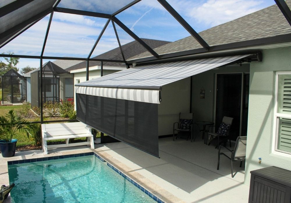 motorized-retractable-awnings-with-drop-screen